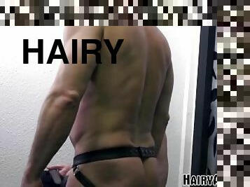 HAIRYANDRAW Hairy Hunk Hans Berlin Barebacks Gay Alex Hawk