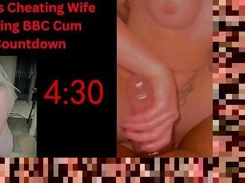 4K Edging By Cuckolds Cheating Wife, Huge Cumshot