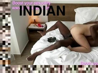 Indian Girl shy caught by security cam being fucked by big black cock part 2 on 4