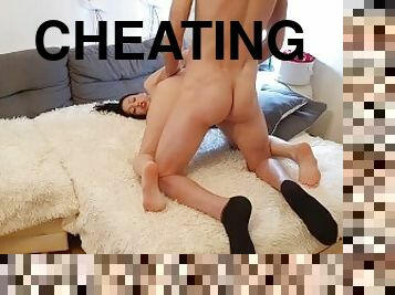Cheating wife get fucked hard
