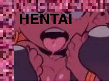 He gets scared by his friend's cock but then he falls in love hentai without CENSORED????