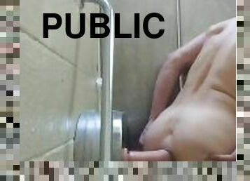 Daily public anal - public bathroom (1)