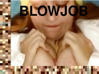 Hot latina teen blowjow cum in tits