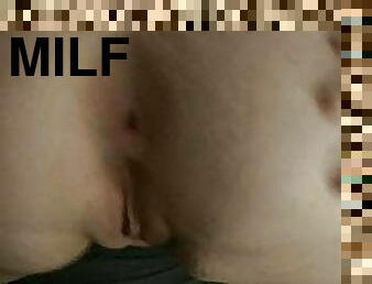 Bf fucks my pussy while I&rsquo;m lying on my stomach