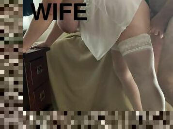 Wife wanted from behind