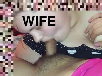 My Wife Is A Cum Whore Can’t Stop Sucking Anyone Dicks Who Willing To Let Her & Swallowing There Cum