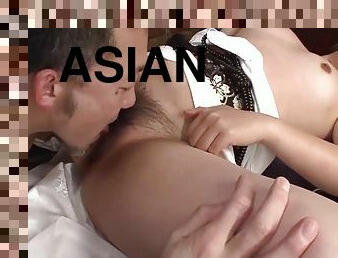 Fucking The Asian Hairy Pussy, Homemade Video