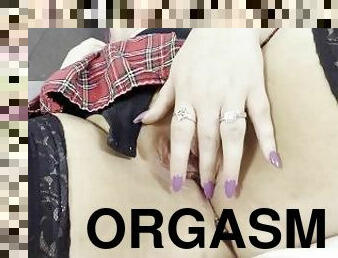 BBW Solo Masturbation Orgasm!!