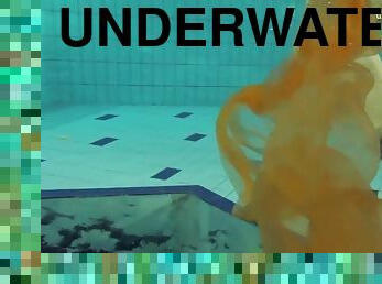Exquisite underwater show with naughty teen nastya