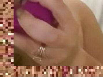 CurvyWife dreams of gagging on your cock in the shower
