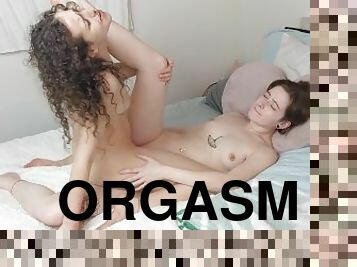 orgasmo, meando, coño-pussy, squirting, amateur, lesbiana, juguete, pareja