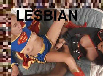 Cadence Lux And Alexis Grace - Superheroine Supergirl Captured And Turned Into Lesbian Sex