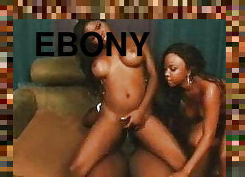 Hot Azz Ebony Threesome 