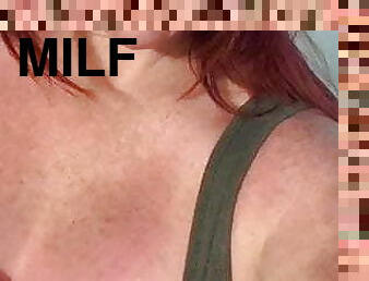 Redhead milf tits