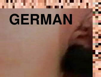 masturbation, orgasm, hardcore, tysk, flickvän, dildo