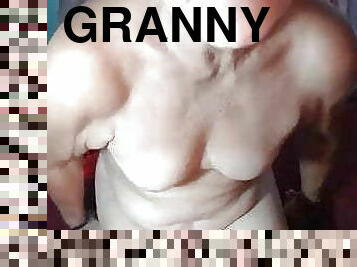 C2C masturbation with Latina granny