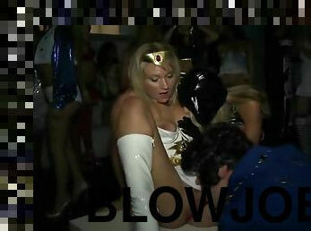 Blowjob sex video featuring Jordan Blue, Holly Marie Bryn and Crystal