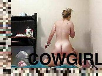 ridning, cowgirl