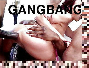 Aline two bbc dp and Adriana gangbang best!