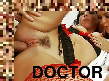 Kinky orgy with nurses fucking doctors and patients