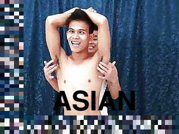 Gay Asian Twink Warren Gets Tickled Naked