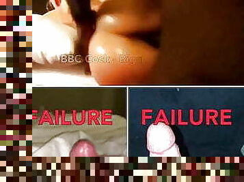 BBC vs. Small white cock, Premature ejaculation