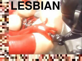 Latex Lesbians With Huge Tits - Bizarre