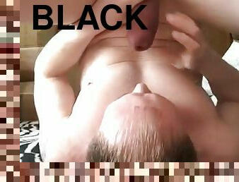 Big black cock in the pump and cum in your mouth