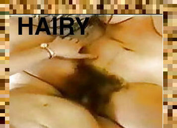 hairy lesbian dildo strapon 