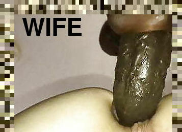 Monster BBC and wife shared