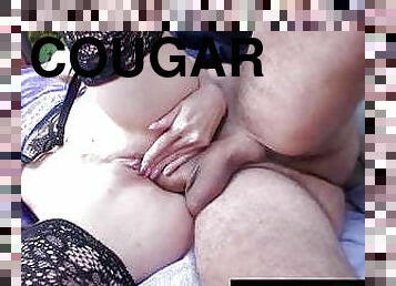 Big Boobed Cougar Shanda Fay Gets Her Pussy Stuffed Outside!