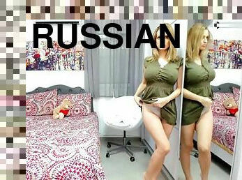 Big Tit Russian Teasing