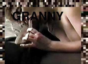 granny takes black cock almost vintage