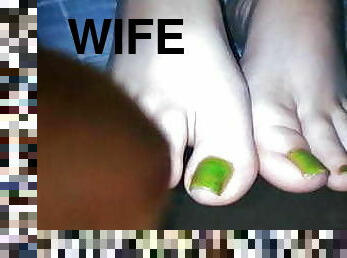 Tribute to fottdaddy wife hot feet