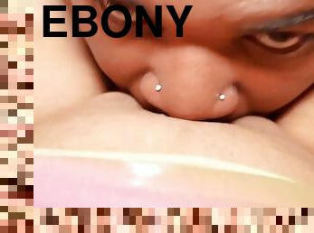 Her pussy always taste amazing ! #amatuer #cum #pornhub #ebony