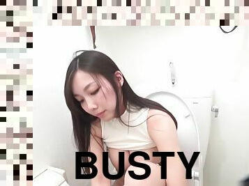 Busty japanese ho pisses