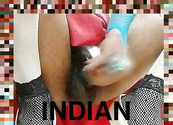 Indian crossdresser cum