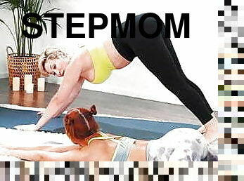 Stepmom And Daughter Having Sex After Yoga