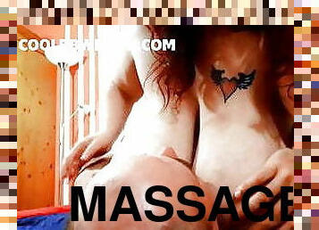 giant tits massage