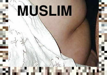 Muslim girl with big ass fucked hard by husband and son