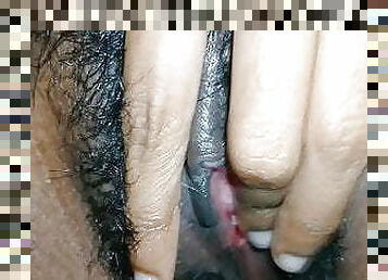 Sri Lankan School Girl Show Boobs &amp; Masturbating hairy pussy