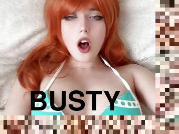 Busty One Piece Nami Face Orgasm