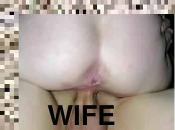 fisse-pussy, sprøjte, amatør, milf, tøs, kælling, ridning, brunette, luder-whore, pik