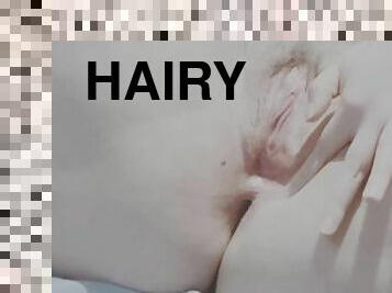 Masturbating Which one you prefer hairy, half shave or shaved?