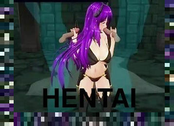 [CM3D2] Fire Emblem hentai - Camilla takes a rough gangbang part 1