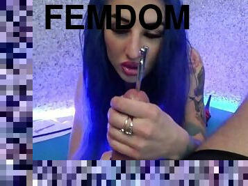 ( PART 1 ) Exclusive Femdom domination by Katrix Penis torture dilatation