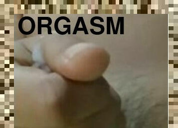 masturbatsioon, orgasm, suur-munn, teismeline, kodus-tehtud, kättevõtmine, sperma, soolo, munn