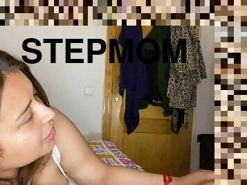 I remove my STEPMOM from reading and fuck her mouth! 4k