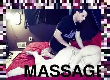 BBW naked massage