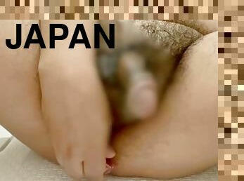 Japanese guy challenges anal dildo for the second time in his life
